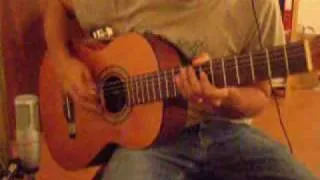 Fraggle Rock theme song on acoustic guitar