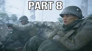 Call of Duty WW2 Gameplay Walkthrough Part 8 - Battle of the Bulge