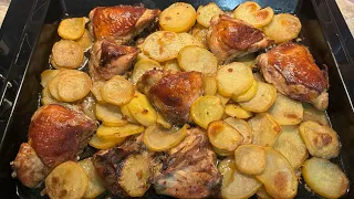 Мой вариант вкусной, сочной КУРИЦЫ С КАРТОШКОЙ!