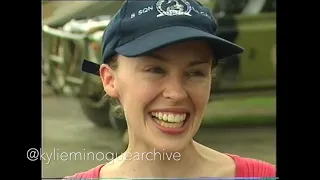Kylie Minogue Behind The Scenes rehearsal and interviews - Concert For The Troops, East Timor 1999