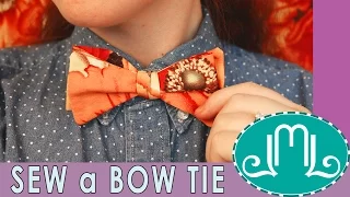 How to Sew a Bow Tie | Last Minute Laura