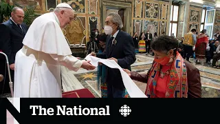 Pope Francis apologizes to Indigenous delegates for abuses at residential schools