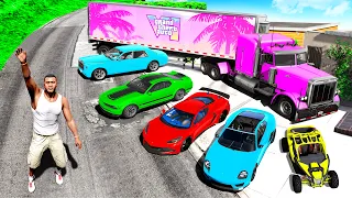 Collecting GTA 6 CARS in GTA 5!