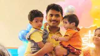 Sri Vanshika's 1st birthday celebrations at barbeque nation Guntur