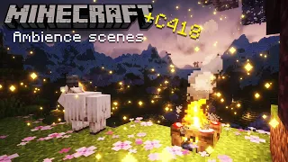 Relaxing Cherry Blossom Mountain Ambience scenes 🌸 C418 music