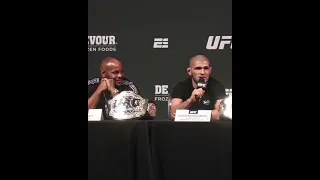 DCs reaction to Khabib saying“I Just want to maul People”