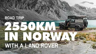 Our NORWAY ROAD TRIP with a Land Rover DEFENDER