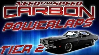 FASTEST TIER 2 CARS!! ★ Need for Speed Carbon Best Fully Upgraded Cars Lap Time Countdown