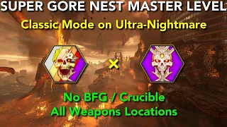 DOOM Eternal | SGN Master Level - Classic Mode 100% "Ultra-Nightmare" (No BFG / No Crucible)