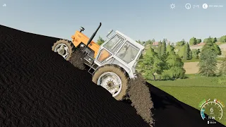TRACTOR vs TRUCK vs WHELL LOADER ! WHICH ARE BEST ON HARD RAMP & MUD ! Farming Simulator 19