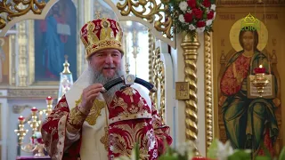 Слово митрополита Евгения 6 мая 2024 в храме Рождества Христова города Екатеринбурга