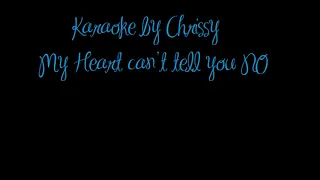 Karaoke by Chrissy - My heart can't tell you no