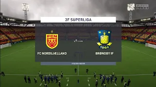 FIFA 23 | FC Nordsjaelland vs Brøndby IF - 3F Superliga | Gameplay