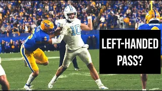 How Did Drake Maye Throw a Left-Handed TD Pass? UNC Players, Coaches React