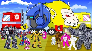 TRANSFORMERS GAMEPLAY: THROW THE DICE - Wheeljack, Mad Kaine, Bumblebee 2, Optimus, Rainbow Shiny
