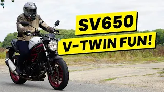 Suzuki SV650 2022 FULL Review! V-Twin Fun!
