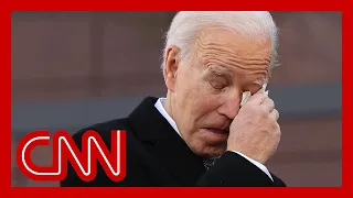 Biden gets emotional talking about his journey to White House