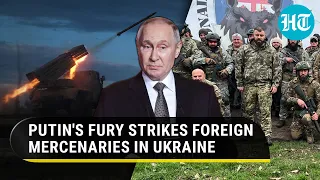 Putin's ballistic missile strike wipes out 60 fighters from 'Georgian Legion' in Donbas | Watch