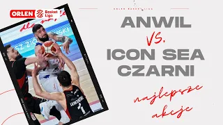 Anwil 🆚 Icon Sea Czarni - najlepsze akcje #ORLENBasketLiga #PLKPL