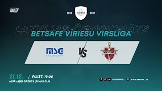 MSĢ - ZRHK TENAX Dobele | Betsafe vīriešu virslīga | Latvijas čempionāts 2023/2024