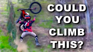 Impossible Hill Climb on 72v Sur Ron Electric Dirt Bike