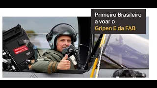 Piloto brasileiro voa pela primeira vez no Gripen do Brasil - entrevista com Major Oliveira da FAB