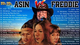 Old OPM Non Stop Of Asin, Freddie Aguilar Greatest Hits - Tagalog Love Songs Medley OPM Songs 2024