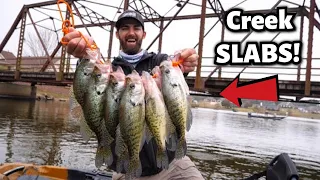 CATCHING HUGE SLAB CRAPPIE IN HIGHLY PRESSURED Waters!!! How To Catch Fish In Crowded Locations!