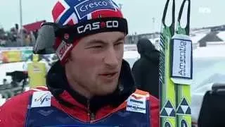 Petter Northug tar gull på femmila under VM i 2009 i Liberec!