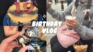 BIRTHDAY VLOG🎂turning 19!! reunion with my bestie, a lot of shopping, fav food spots & more