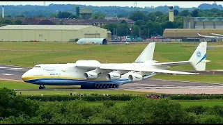 Ан-225 Мрия. Рейс Карачи-Брайз Нортон-Киев. Красивые виды из кабины.