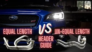 Equal Length (ELH) Vs Unequal Length (UEL)  Header Guide