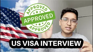 MY US VISA INTERVIEW EXPERIENCE | F-1 VISA APPLICATION & INTERVIEW