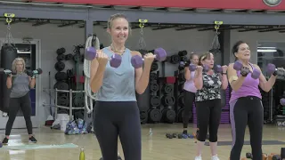 Cathe Friedrich's #462 Trisets Total Body Live Workout