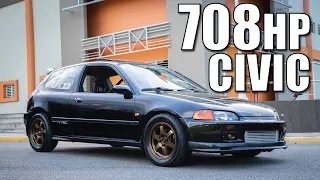 700HP Honda Civic EG Hatch B16 Turbo Swap | Car Stories #38