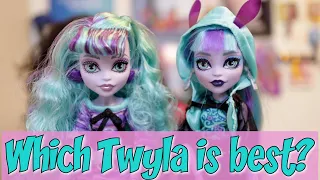 Which Monster High Twyla is best? Reviewing & comparing NEW Neon Frights Skulltimate Secrets Twyla