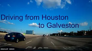 Drive from Houston to Galveston