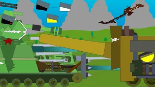 Кв-46 vs Менделеев и Адский мечник мультики про танки