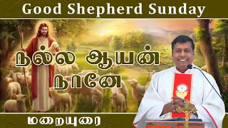 நல்ல ஆயன் நானே | Good Shepherd Sunday | மறையுரை | Fr. Albert | AARADHANAITV