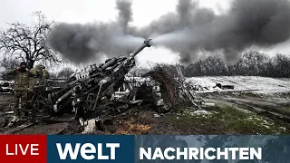 UKRAINE KRIEG: Trotz harter Gefechte und Raketenterror - Die Front friert ein | WELT Newsstream