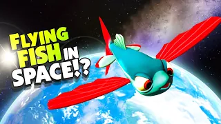 FLYING Over The PLANET As FLYING FISH - New I Am Fish Gameplay