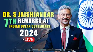 Live: EAM Dr. Dr. S Jaishankar Remarks at 7th Indian Ocean Conference 2024 | Perth, Australia