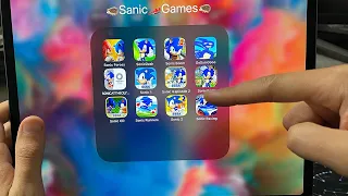 iPad Games:Sonic Forces, Sonic Dash, Sonic Boom, Go Sanic Goo, Sonic at the Olympic Games 2020 Tokyo