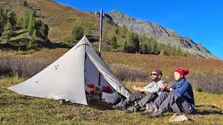 Горный Алтай. Река Крепкая, перевал Крепкий, река Тихая. Часть 1