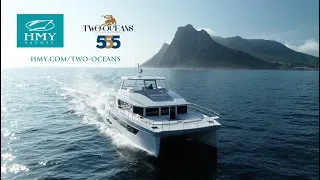 See the Latest Two Oceans 555 Power Catamaran – by HMY Yachts