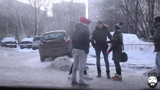 Девушка в беде социальный эксперимент   Girl in Trouble social experiment