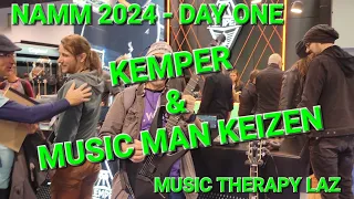 NAMM 2024 Day 1 - Kemper "Player" pedal with effects- No audio