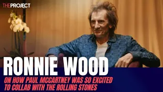 Ronnie Wood On How Paul McCartney Was So Excited To Collab With The Rolling Stones