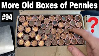 Searching More Old Penny Boxes - Penny Hunt and Fill #94