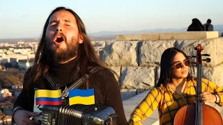 Hymn of Defense of Ukraine - performed by a Colombian guy